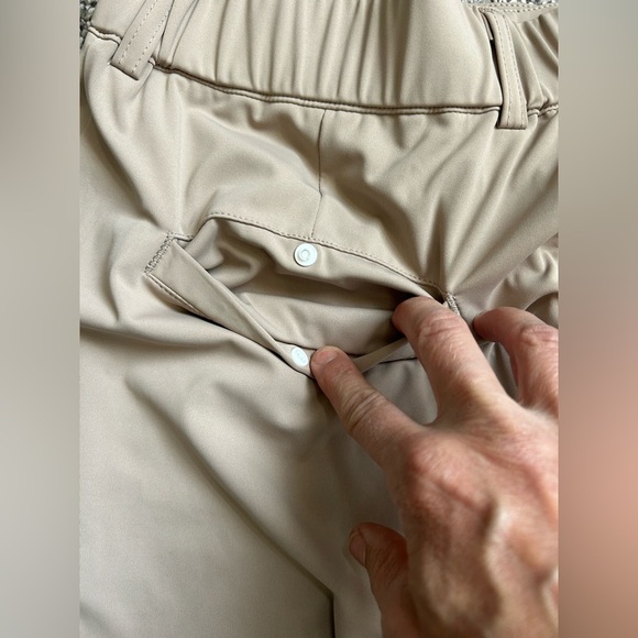 Khaki men’s soft to the touch dress pants size XL no known brand - Picture 7 of 10